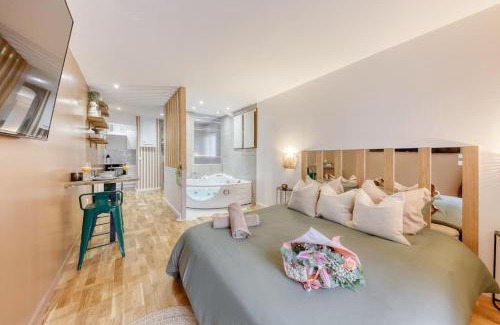 Etampes Apartment | Love Life Room-Jacuzzi-Netflix-Accès-24/7-Privé