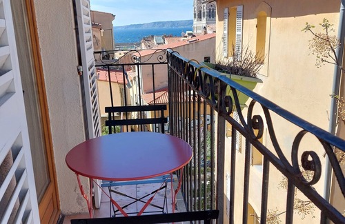 Quartier du Panier Apartment | Love nest with sea view in the heart of the Panier