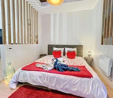 Valbenoite - Le Bernay - Valfuret Apartment | Love Room avec jacuzzi & lit King Size