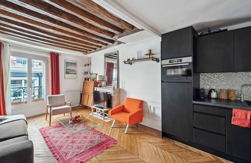 Vivienne Apartment | Lovely 1BR Near Quartier Montorgueil