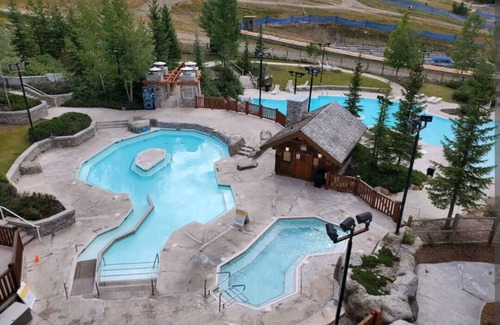 East Kootenay Apartment | Lovely 2bdrm Panorama Springs unit overlooking the mountains and pools!