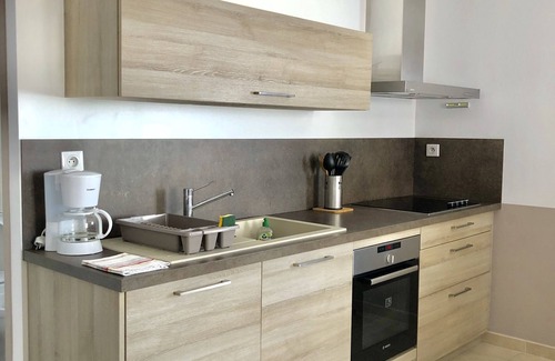 Coggia Apartment | LOVELY AIR-CONDITIONED STUDIO FOR 2 PEOPLE SUPERB VIEW OF THE GULF & BEACH IN SAGONE