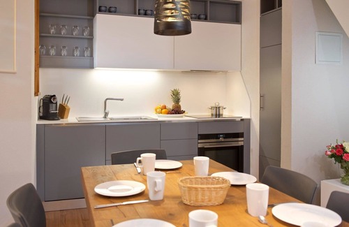 Lenzerheide Apartment | Lovely apartment for 5 guests with pool, TV and balcony