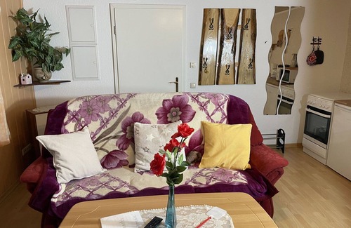 Mirow Apartment | Lovely apartment for 2 people with TV, patio, pets allowed and parking