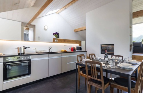 Chatel-Saint Denis Apartment | Lovely apartment for 6 people with WIFI, patio, pets allowed and parking