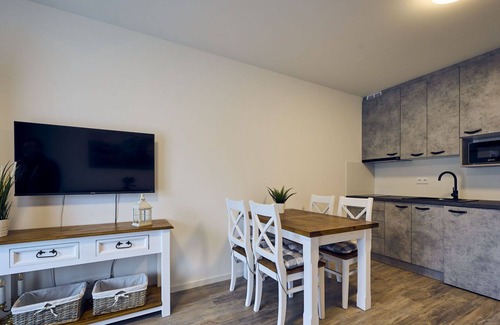 Rokytnice nad Jizerou Apartment | Lovely apartment for 3 people with pool, WIFI, TV and terrace
