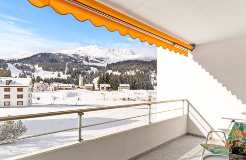 Parpan Apartment | Lovely apartment for 4 people with WIFI, TV and balcony
