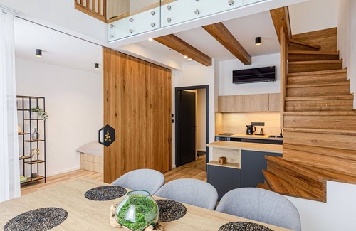 Abertamy Apartment | Lovely apartment for 5 people with A/C, WIFI, TV and balcony