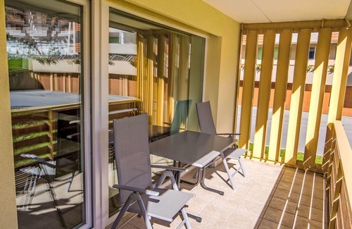 Leukerbad Apartment | Lovely apartment for 5 guests with WIFI, TV and balcony