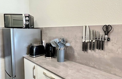 Loffingen Apartment | Lovely apartment for 4 guests with WIFI, pool, TV, balcony, panoramic view and parking