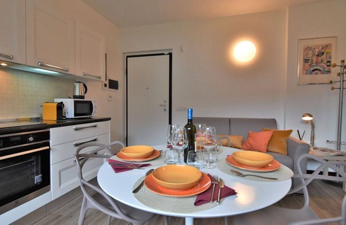 Morbegno Apartment | Lovely apartment for 4 guests with WIFI, A/C, TV, pets allowed and parking