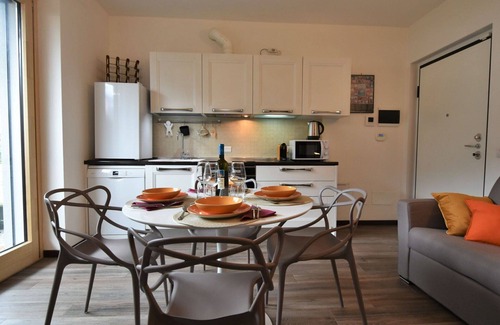 Morbegno Apartment | Lovely apartment for 4 guests with WIFI, A/C, TV, pets allowed and parking