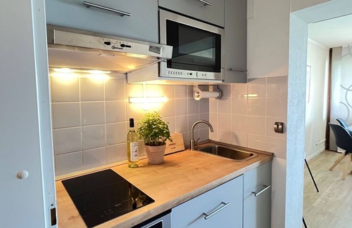 Loffingen Apartment | Lovely apartment with WIFI, pool, TV, balcony, pets allowed, panoramic view and parking