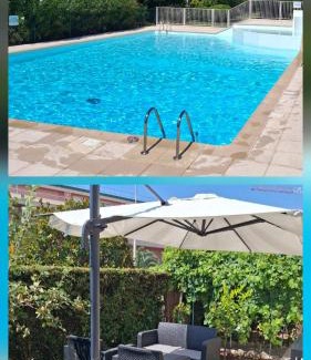 Nice Apartment | Lovely apartment with private garden and a swimming-pool