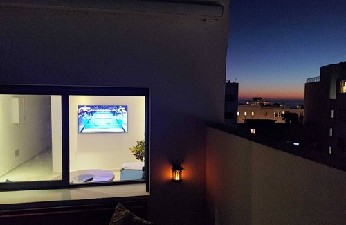 L'Ocean Apartment | Lovely Apt terrace in the heart of Rabat.2 min walk to Four Season Bab Al Bahr