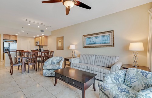 Panama City Beach Condo | Lovely beachfront condo with deck, Gulf views, pool & gym - near Pier Park