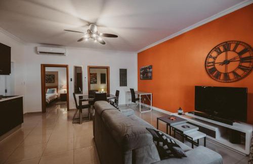Tal-Ghoqod Apartment | Lovely, central 2BR home, just off St Julians w/AC by 360 Estates
