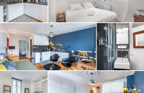 Quartier de la Porte-Saint-Denis Apartment | Lovely Central Paris Apartment with Rooftop View
