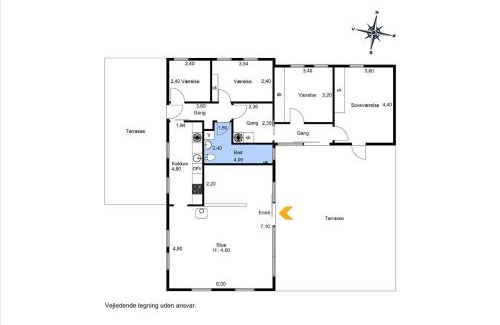 Hvorup Klit House | Lovely Cottage Close To The Beach