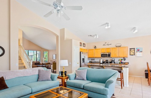 Boulder Mountain Highlands House | Lovely Desert Home w/Free WiFi, Central AC, Private Pool & Washer/Dryer, Patio