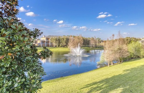 Hillcrest Estates Condo | Lovely Family Condo Close to Theme Parks w/Patio, Free WiFi, Shared Pool/Hot Tub