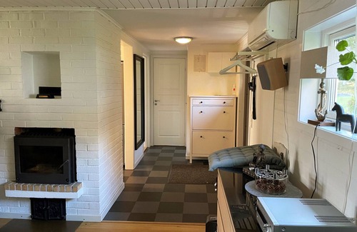 Mansarp Ski Chalet | Lovely holiday home with its own lake plot and panoramic view of Rasjön | SE07037