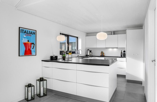 Fjellerup Strand House | Lovely home in Glesborg with kitchen