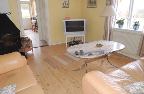 Knared House | Lovely home in Knäred with lake view