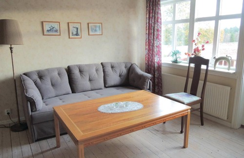 Knared House | Lovely home in Knäred with lake view