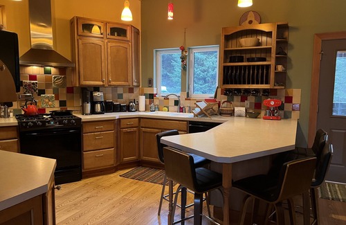 Bear Creek House | Lovely home in the woods, with hot tub and campfire ring