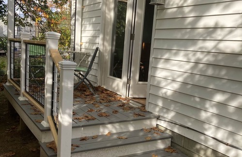 Brunswick Apartment | Lovely intown cottage close to college, shops, coast, in leafy, tranquil setting