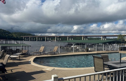 Camdenton Condo | Lovely Lake Front and Updated 2 Bedroom Condo with Boat Slip!