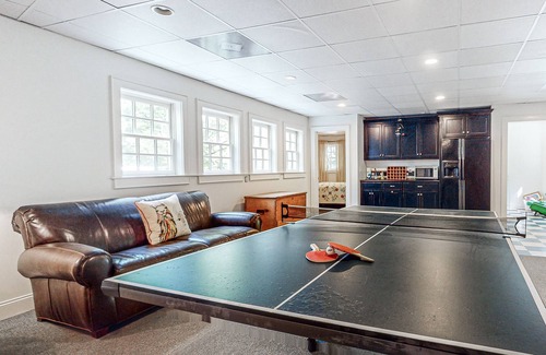 Lakemont House | Lovely lakefront estate with boathouse, pickleball, firepit, & stunning view