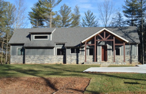 Nebo House | Lovely lakefront home with dock. Summertime stunner. Winter wonderland nearby.