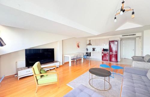 Gumussuyu Mahallesi Apartment | Lovely Penthouse, Sea View&Terrace, Taksim Mete17