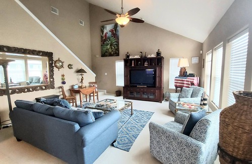 Surfside Beach House | Lovely remodel with ocean and bay views