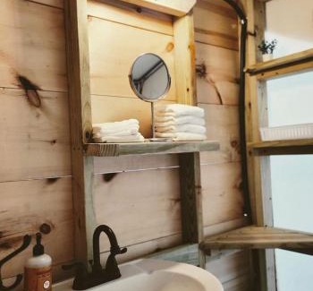 Squires Other | Lovely Safari Tent with Treetop Views for Family Glamping in Missouri