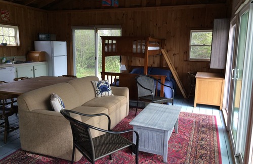 Bernard Cabin | Lovely Shorefront Cabin with Dock, Beach & Great Views