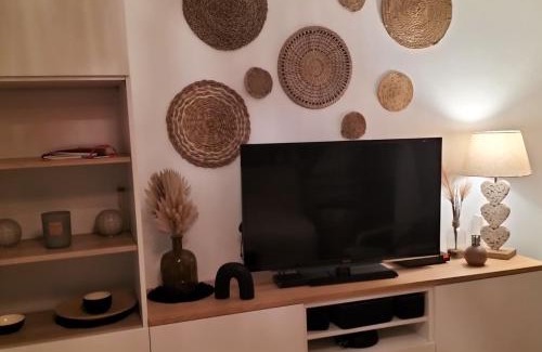 Sainte-Cecile-Plage Apartment | Lovely T2 with garden by the sea