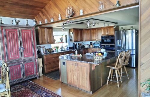 Lagoon Point House | Lovely waterfront home with amazing views of the Olympic Mountains!