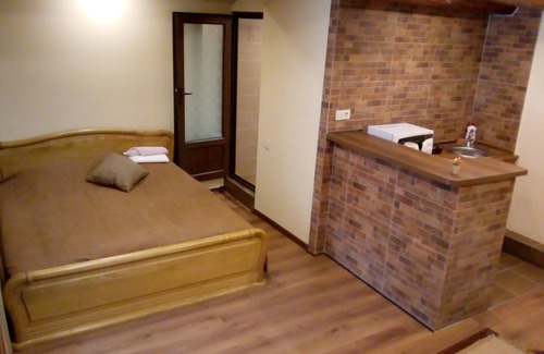 Sololaki House | Low budget room with King Size bed