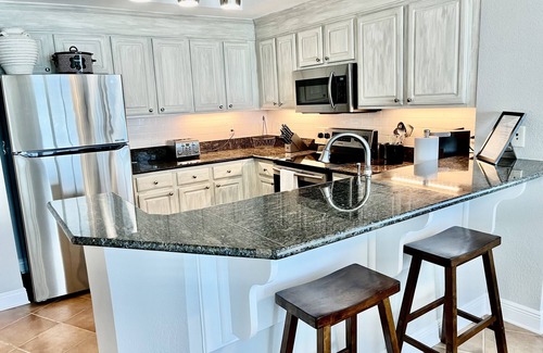 Gulf Shores Condo | Low Host Fees, Huge Beachfront Pool, 17th Floor E Corner Unit with Two Balconies