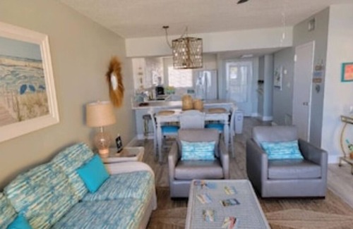 New Smyrna Beach Condo | Low Tide! Discounted rates due to complex being under Construction thru 2025.