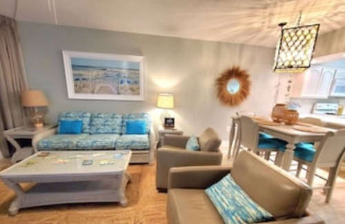 New Smyrna Beach Condo | Low Tide! Discounted rates due to complex being under Construction thru 2025.
