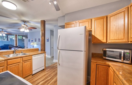Lake Junaluska House | Lower level unit in duplex with AC, fireplace, washer & dryer, community pool