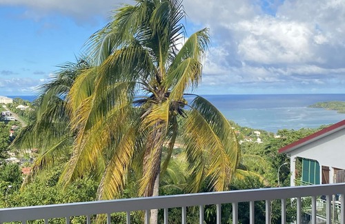 Tartane House | Lower villa with magnificent sea view