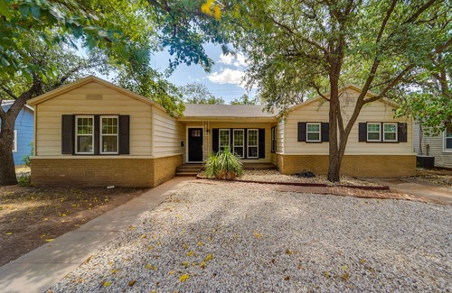 Tech Terrace Cottage | Lubbock Rental Home Near Texas Tech University!