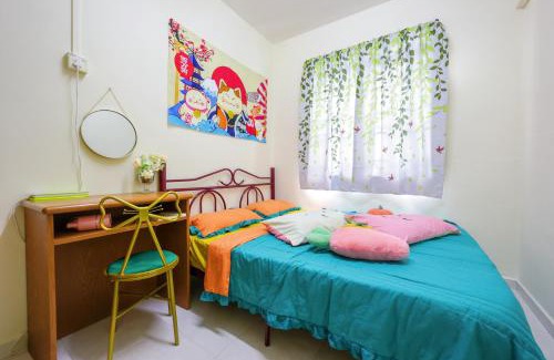 Taman Mahajaya Apartment | Lucky Cat homes , arcade machine, TVbox majong , big moon
