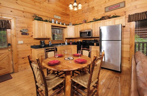 Sevierville Cabin | Lucky Enough - Pet Friendly Cabin with Games to Keep Everyone Entertained!