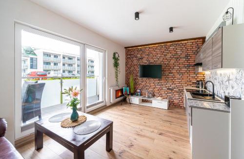 Grzybowo Apartment | Lulu Apartments - LATARNIK - Apartament dwupokojowy - Sunset Resort, klimatyzacja, parking w cenie, 350 m od plaży